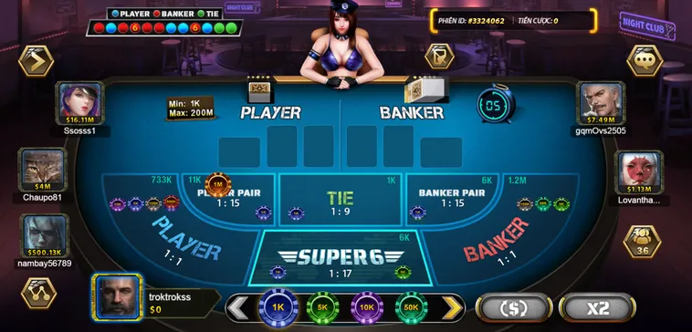 Cách Chơi Baccarat Super 6 Tại Gem88 Thắng Lớn Cho Người Mới Bắt Đầu