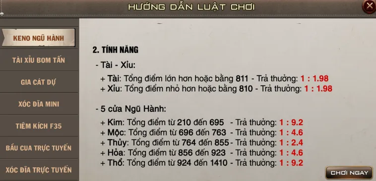 Phân Tích Cấu Trúc Ma Trận Số Học Sảnh Keno Ngũ Hành Tại Gem88