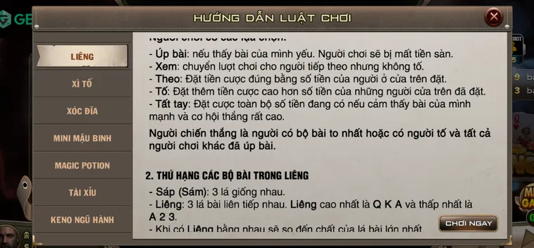 Cách Chơi Liêng Tại Gem88 Sảnh Bài Sát Phạt Siêu Tốc Nhân Thưởng Siêu Bạo