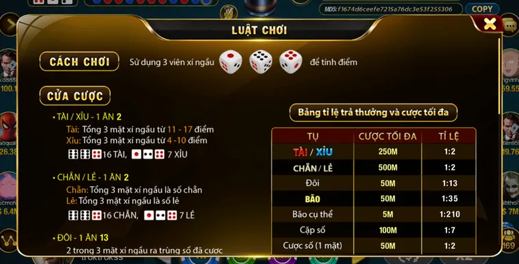 Trải Nghiệm Tài Xỉu Sảnh Rồng Tại Gem88 Đỉnh Cao Giải Trí Đổi Thưởng