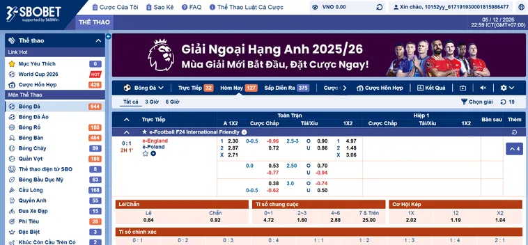 Cách Chơi Thể Thao SBO Sports Tại Gem88 Đỉnh Cao Cho Mọi Người Chơi